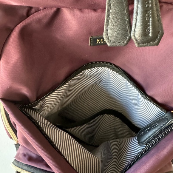 Kenneth Cole “Sophie” RFID blocking backpack-wine color; EUC - Picture 10 of 12